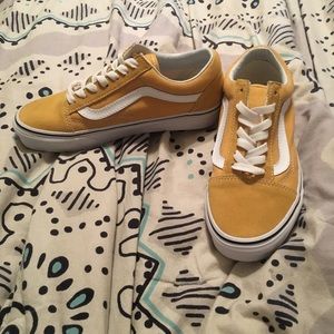Mustard yellow vans